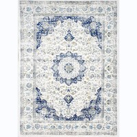 Tapis de parc personnalisé 3D, accessoire de luxe, en forme de médaillon, lavable en Machine