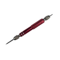Outil de badminton double-embout rouge de qualité supérieure et durable pour le remplacement de la bande de grip, le guidage de la cordage, le retrait/le serrage des cordes