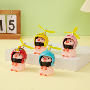 Accesorios Para MOTOS, xe đạp và xe điện trang trí xe trang trí, nội thất ô tô ít màu vàng vịt - Product Image 2