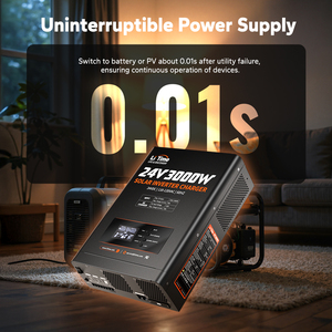 LiTime Onduleur solaire 3-en-1 24V 3000W à onde sinusoïdale pure avec chargeur - Product Image 3