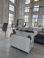 Machine de perçage et de fraisage CNC à double tête pour profilés en aluminium, équipement de traitement des portes et fenêtres en aluminium