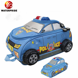 <span class=keywords><strong>Sac</strong></span> <span class=keywords><strong>à</strong></span> <span class=keywords><strong>dos</strong></span> personnalisé en forme de voiture de police 3D, sacs d'école pour enfants, sacs <span class=keywords><strong>à</strong></span> <span class=keywords><strong>dos</strong></span> au design cool, sacs d'école pour garçons, noir, imperméable, dessin animé, unisexe - Product Image 6