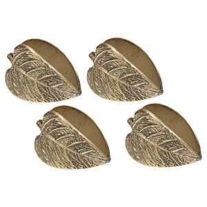 Anillo de servilletas de hierro forjado, color dorado - Product Image 4