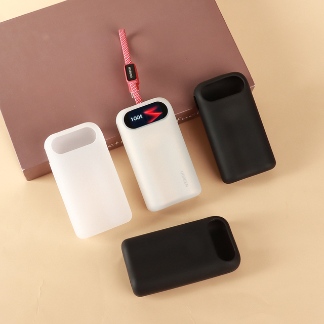 Protective Power Bank Case, Portable Charger Silicone case for UGREEN P6 Power Bank 45W, Power Bank Shell
