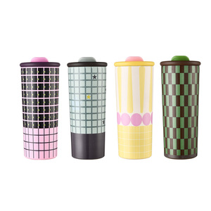 Doubledream Dual Drink Insulated Tumbler 316 Stainless Steel With Straw For Travel And Office Use - Product Image 3