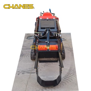 Çin'in En Uygun Maliyetli Mini Skid Steer Yükleyici dizel Paletli 430 V1000 Kubota EPA Motorlu Mini Paletli Yükleyici Dörtü Bir Arada Kepçe - Product Image 6