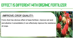 Toqi fertilizzante agricolo Bio fertilizzante organico solubile in acqua fertilizzante acido fulvico in polvere fertilizzante