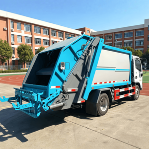 China Dongfeng 12-Cubic-Meter Compression Garbage Truck Compactor Garbage Trucks - Product Image 6
