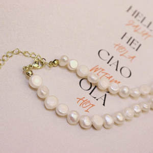 Collar de Perlas Naturales Barrocas para Uso Diario Femenino, Origen Yiwu - Product Image 4