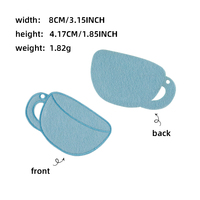 Offre Spéciale vierge broderie Patch divers Design bricolage étiquette de bagage étiquette porte-clés sac chaîne accessoires