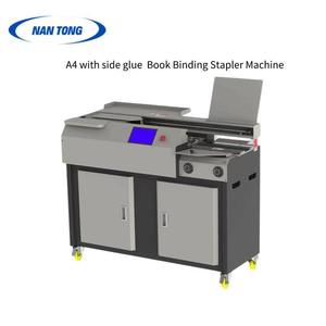 Máquina de encuadernación perfecta Nantou A4 1200x970x520mm totalmente automática con pegamento lateral para encuadernación de libros y documentos - Product Image 5