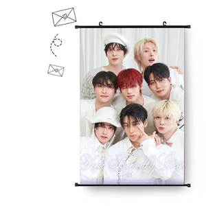 Großhandel KPOP ATEEZ Your Friendly <span class=keywords><strong>Ghost</strong></span> Coming Fototapisserie Stoffposter Hängende Bilder - Product Image 1