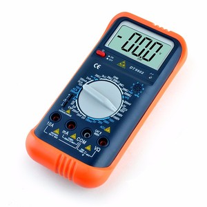 Multímetro Digital LCD DT9802, Medidor de Corriente, Voltaje, Resistencia, Capacitancia, Detector de Baterías, 550g - Product Image 5