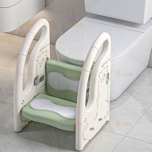 Escabeau 2 niveaux pour enfants, marchepied pour lavabo bébé, tabouret d'aide pour tout-petits pour lavabo de salle de bain, chambre et cuisine - Product Image 6