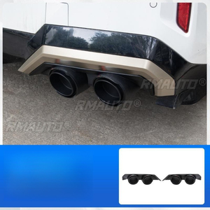 Pour BMW Série 5 i5 2025+ : Garniture de diffuseur arrière, Bandes décoratives pour l'extrémité des échappements, Accessoires automobiles - Product Image 3