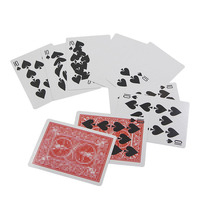 Gros plan carte magique tour Illusion Gimmick cartes accessoire magique jouet magicien carte à jouer