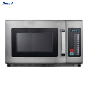 Smad 34L 1800W Commercial Countertop <b>Microwave</b> Oven Stainless Steel Housing Digital Touch Control Energy Class A+++ 1.2Cuft 34L - Product Image 4