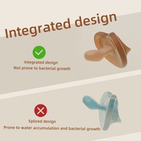 Portable voyage sucette bébé sucette infantile sans Bpa Silicone bébé mamelon sucette sucette enfant en bas âge enfants nouveau Design