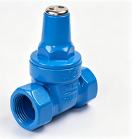 Vanne de régulation manuelle filetée à joint souple, type verrouillable avec entrée pour compteur en option, PN16, OEM disponible, 1/2"~4" pour l'alimentation en eau