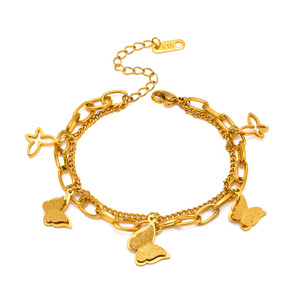 Pulsera Cubana de Acero Inoxidable al por Mayor, Joyería de Moda, Personalidad, Estilo Hip Hop, para Regalos - Product Image 5