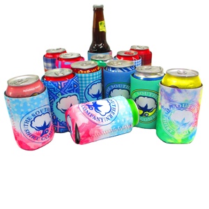 RYO Promotionnel – Glacière pliable isotherme en néoprène de 12 oz, couleur unie, imperméable, pour canettes, impression par sublimation - Product Image 5
