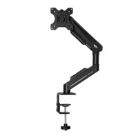 Nouveau support de moniteur réglable pour bureau, bras à ressort à gaz, VESA 75x75/100x100, inclinaison, rotation, mouvement complet, station de travail pour jeux, 40 kg