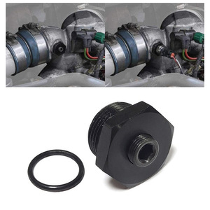 Jiax Intake Manifold Heater Booster <b>Plug</b> M22X1.5 To 1/8 Npt Threaded Connector For Ford - Product Image 2