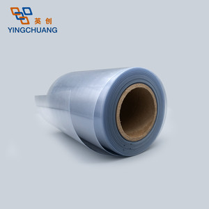 Rollo de hoja de Mantel suave transparente de PVC promocional, Pvc transparente de película protectora electrostática, película de Pvc autoadhesiva - Product Image 1