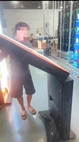 Écran LED pliable d'extérieur alimenté par batterie en option, écran LED portable et mobile pour les salons professionnels, les expositions, les stands de marché