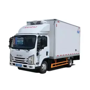2024 New Famous Brand Isuzu Small Box Refrigerated Frozen Food Transport Truck For Hot Sale