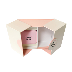Boîte cadeau de luxe haut de gamme personnalisée avec fermeture magnétique en carton à double porte pour cosmétiques, bijoux, parfums - Product Image 2