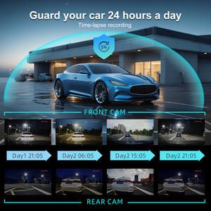 Kamera Mobil Sinjet untuk LC200 Wifi Tipe Terpisah Streaming Digital 1080P Layar Penuh 9.2 Inci H10 Kamera Dashboard Cermin - Product Image 5