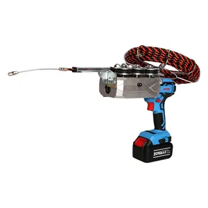 FIXTEC Power Tools Automatic Electric Wire Puller 20V Lithium Cordless Electric Brushless Wire Stringing Machine