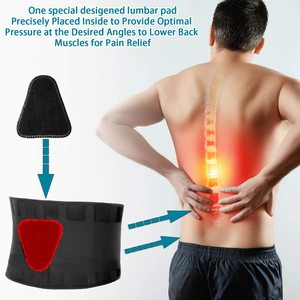 Cinturón <span class=keywords><strong>de</strong></span> soporte <span class=keywords><strong>de</strong></span> cintura con autocalentamiento, turmalina, Lumbar, Sacral para el dolor <span class=keywords><strong>de</strong></span> espalda, cinturón <span class=keywords><strong>de</strong></span> soporte para el dolor <span class=keywords><strong>de</strong></span> espalda - Product Image 3
