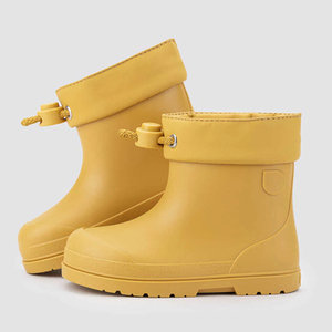 Diseño <span class=keywords><strong>de</strong></span> moda Precio <span class=keywords><strong>de</strong></span> fábrica Classic Kidly Wellies 2 Kids Zapatos impermeables Zapatos <span class=keywords><strong>de</strong></span> temporada lluviosa - Product Image 4