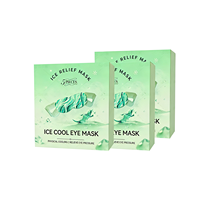 Masker Mata Hidrogel Dingin dengan Tali Elastis Mengandung Bubuk Herbal untuk Meredakan Sindrom Mata Kering dan Kelelahan Mata
