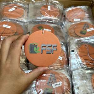 Premium Custom Designed Cross Style Silk Screen Printed <b>Paper</b> Car Air Freshener Business Gift Multiple Scents for Holiday - Product Image 4