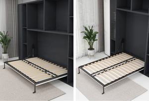 <span class=keywords><strong>Letto</strong></span> a Scomparsa Pieghevole Murphy di Varie Dimensioni, <span class=keywords><strong>Letto</strong></span> Matrimoniale con Struttura in Metallo, Soluzione <span class=keywords><strong>Salvaspazio</strong></span> a Scomparsa - Product Image 4