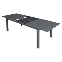 Mobilier d'extérieur au design moderne Chaise de jardin en aluminium avec longueur réglable Matériau métallique