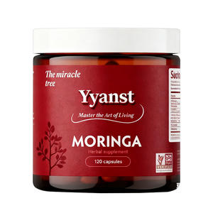 Les capsules organiques de Moringa de soutien immunitaire OEM/ODM stimulent le métabolisme énergétique favorisent la détoxification Capsules de Moringa - Product Image 1