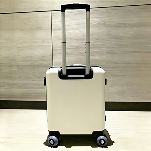 <span class=keywords><strong>Valise</strong></span> de voyage durable résistante aux rayures avec <span class=keywords><strong>roulettes</strong></span> silencieuses et poignée réglable, sac de <span class=keywords><strong>cabine</strong></span> léger - Product Image 2