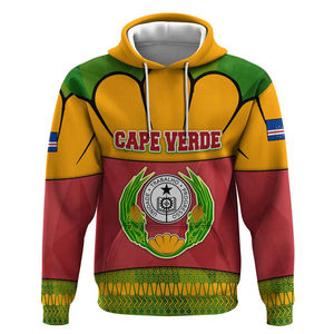 Sudadera con capucha <span class=keywords><strong>Cabo</strong></span> <span class=keywords><strong>Verde</strong></span> One Heart Ten Islands National Emblem Spirit Hoodies Suéteres Manga larga Invierno Otoño Trajes Ropa <span class=keywords><strong>de</strong></span> moda - Product Image 1
