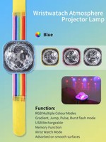 Mini Lámpara LED de Discoteca USB, Luz de Escenario Activada por Sonido, Lámpara de Fiesta RGB Portátil y Compacta, Luz Ambiental para Coche, Conexión Plug and Play