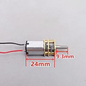 Motor de reducción de 3-6V manual DIY modelo de robot de coche inteligente motor lento de alto par eje de 3mm - Product Image 5
