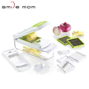 Super setembro sorriso mãe Atacado Cozinha Alimentos Vegetais e Frutas Dicer Chopper Cutter Slicer