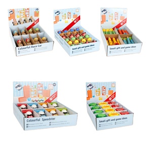 Custom pieghevole per la promozione Pop da banco espositore scatola di cartone Stand per giocattoli e cosmetici - Product Image 1