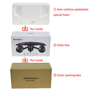 Scooter Acuático Eléctrico Mankeel W7, el Más Potente, Portátil, Sumergible y a Prueba de Agua para Niños, Proveedor de China para Reino Unido - Product Image 6