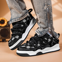 Chaussures de sport décontractées respirantes légères en cuir personnalisées de haute qualité avec logo pour homme, idéales pour le basketball, en EVA, collection Printemps/Hiver