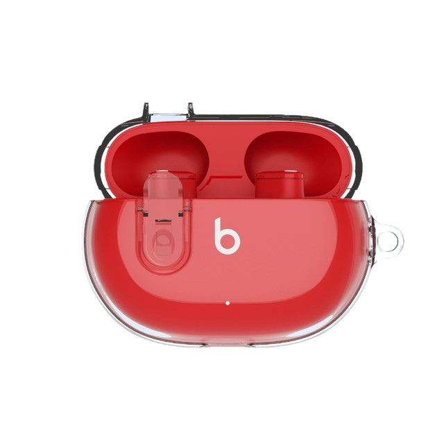 Transparent PC+TPU Hard Anti-Drop Protection Earphone Cover for beats Studio Buds+ / for beats Studio Buds