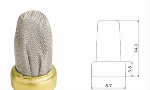 10.3X6.08X3.0mm F509B Filtro Da Cesta Do Injetor De Combustível Micro para o Kit De Reparo Do Injetor <span class=keywords><strong>Diesel</strong></span> - Product Image 2